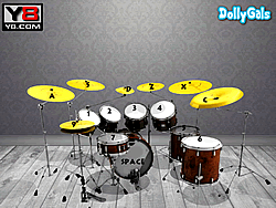 Beat It - Virtual Drums Game - Play online at Y8.com